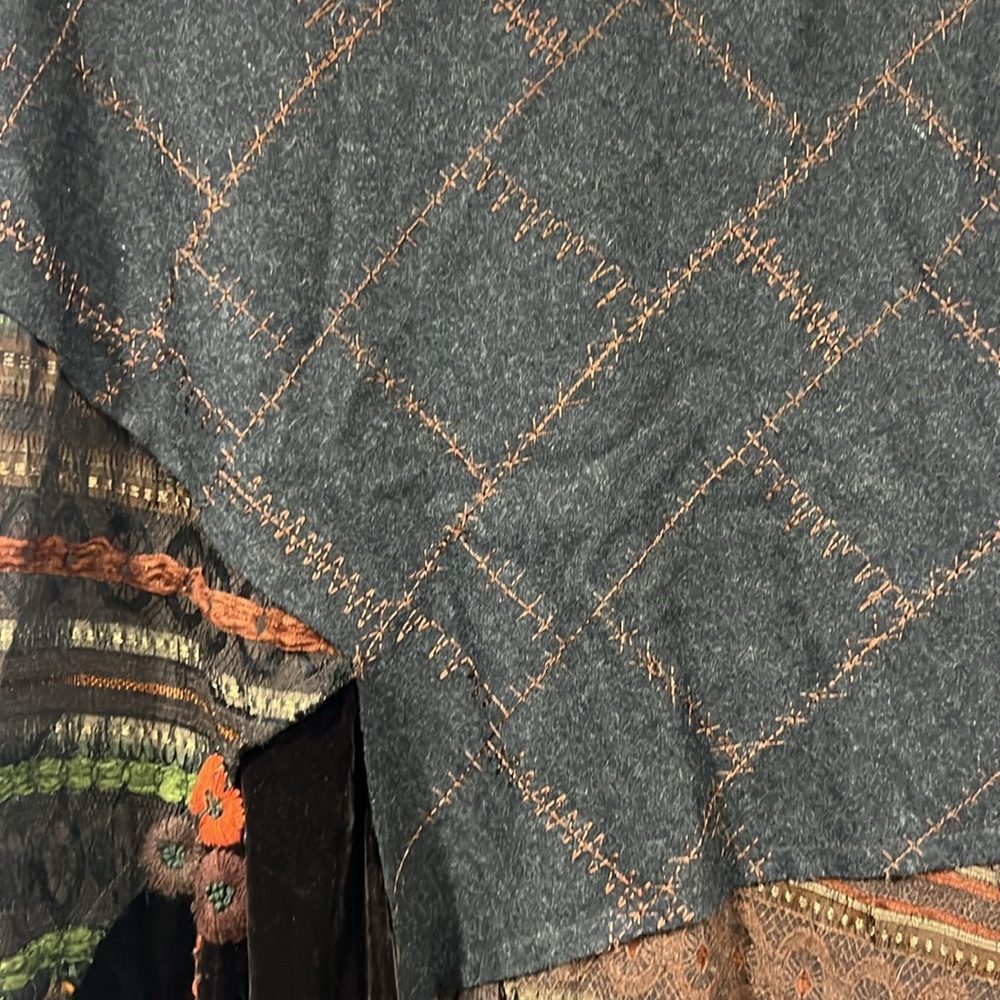 Beautiful Patchwork Skirt Size 2 - image 4